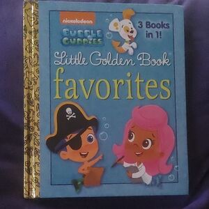 Nickelodeon Bubble Guppies Favorites Book - Blue and Gold